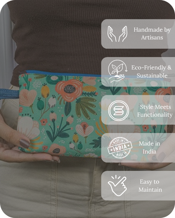 Blossom Breeze  Pouch