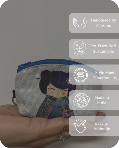 Snow Kawaii Mini Pouch