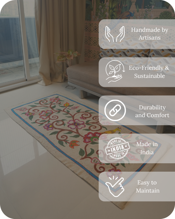 Meadow Frame- Living Room Rug