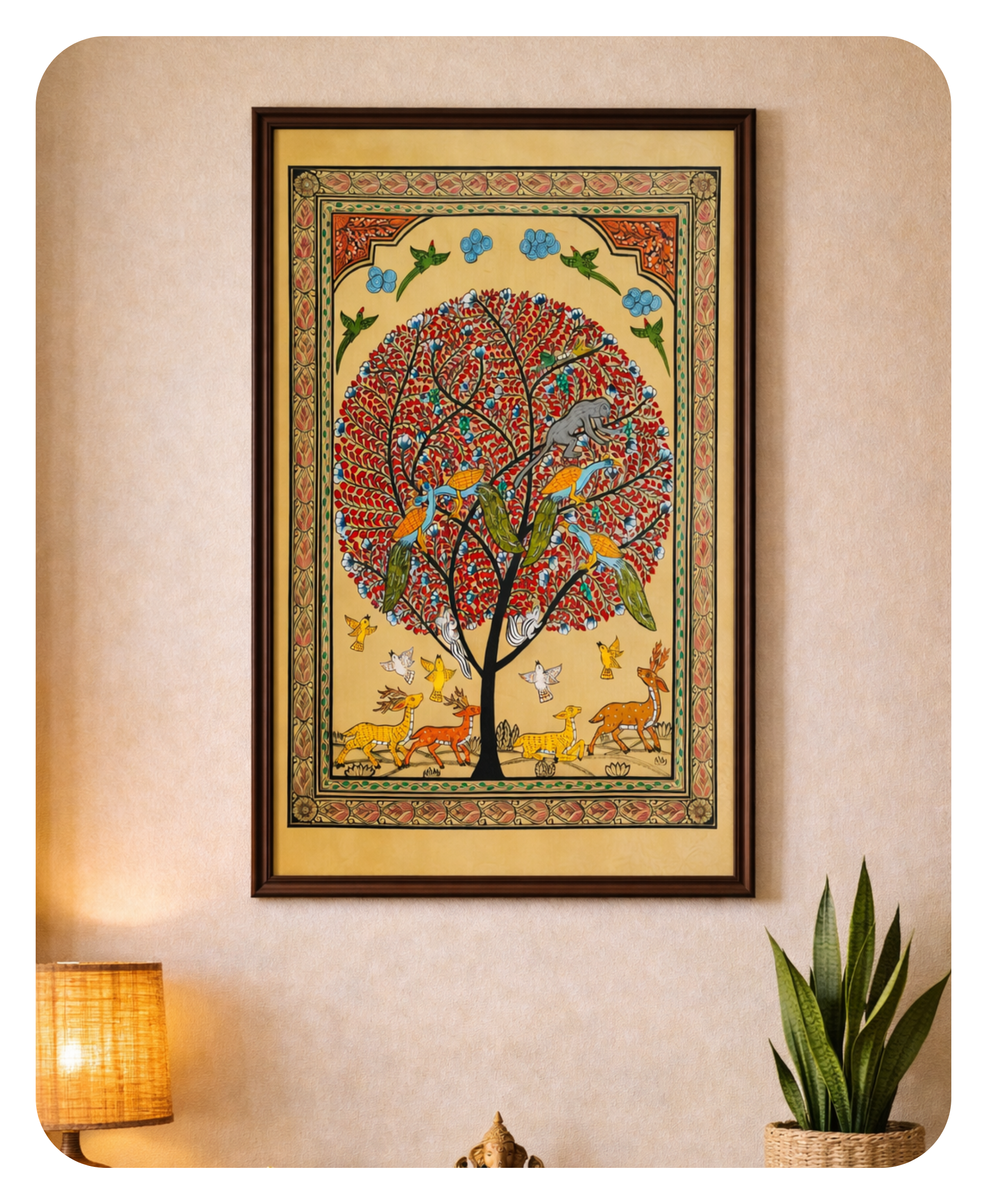 Taru- Lekha (The Trees Engraving)