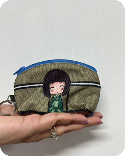 Earthy Kawaii  Mini Pouch
