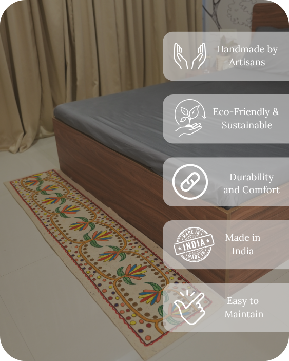 Petal Fusion- Bedside Runner