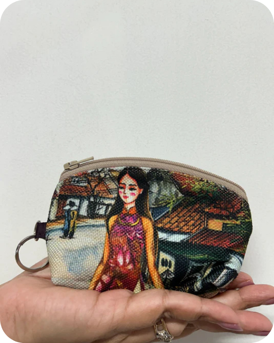 Crafters Nomad  Kawaii  Mini Pouch