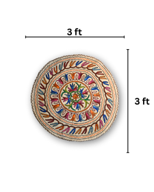 Circle of Aura- Round Rug