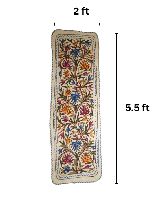 Flame Among Petals- Bedside Runner