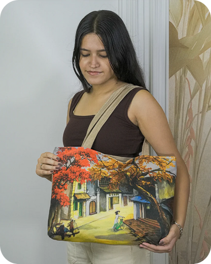 Crafters Scenic Tote Bag
