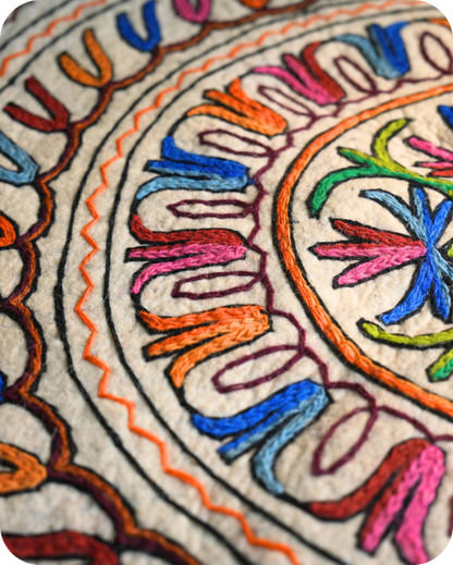 Circle of Aura- Round Rug