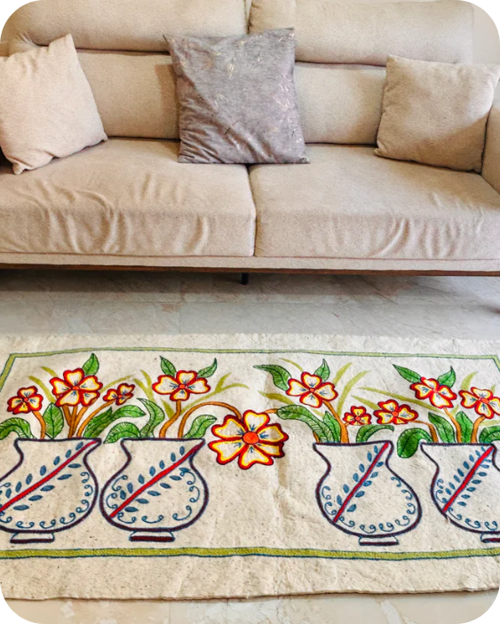 Living Room Rug - Chitr Roop