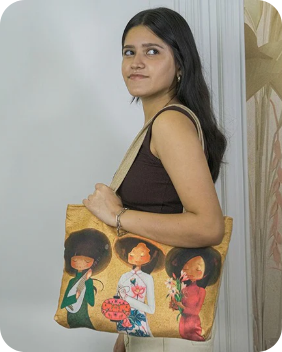 Earthy Kawaii Tote Bag