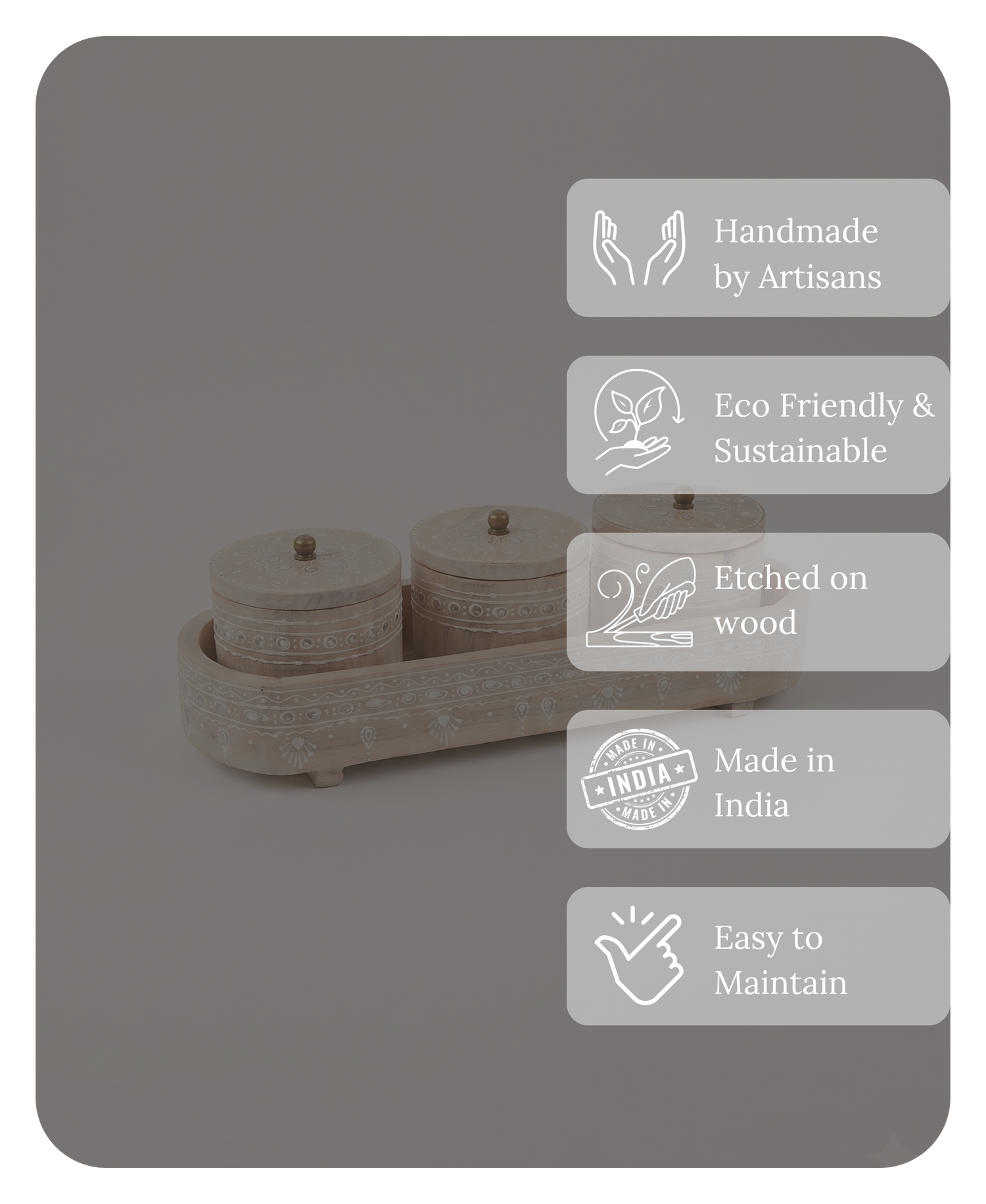Triveni Trio Set