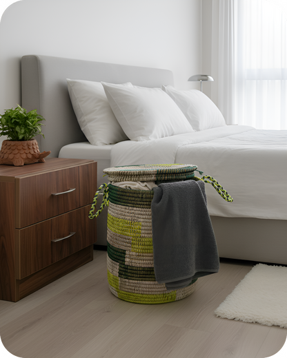 Earthy Laundry Basket