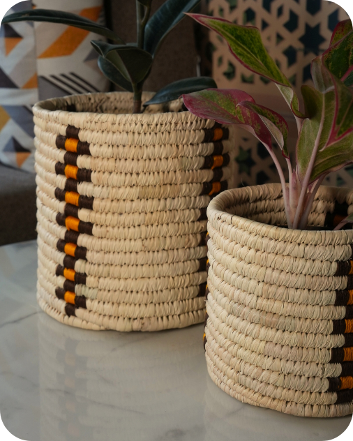 WOVEN ROOTS (SET OF 2)