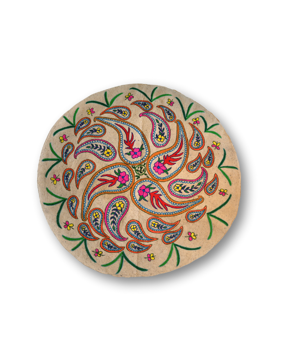 Floral Flow-Round Rug