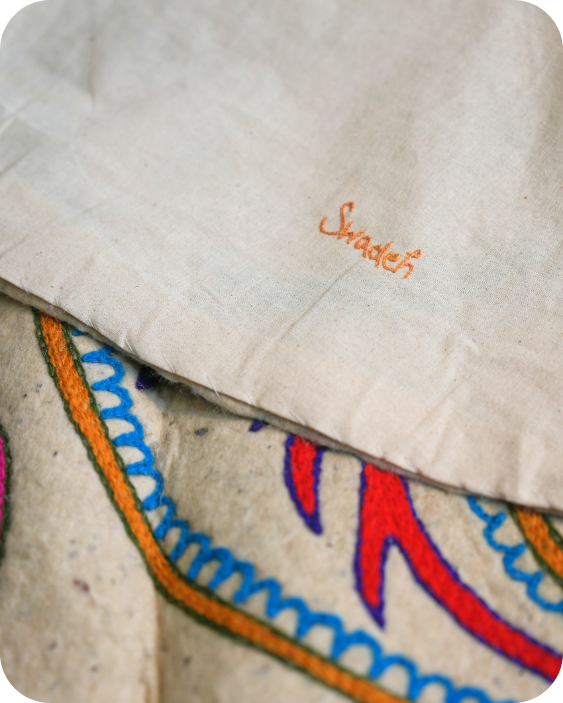 Floral Flow-Round Rug