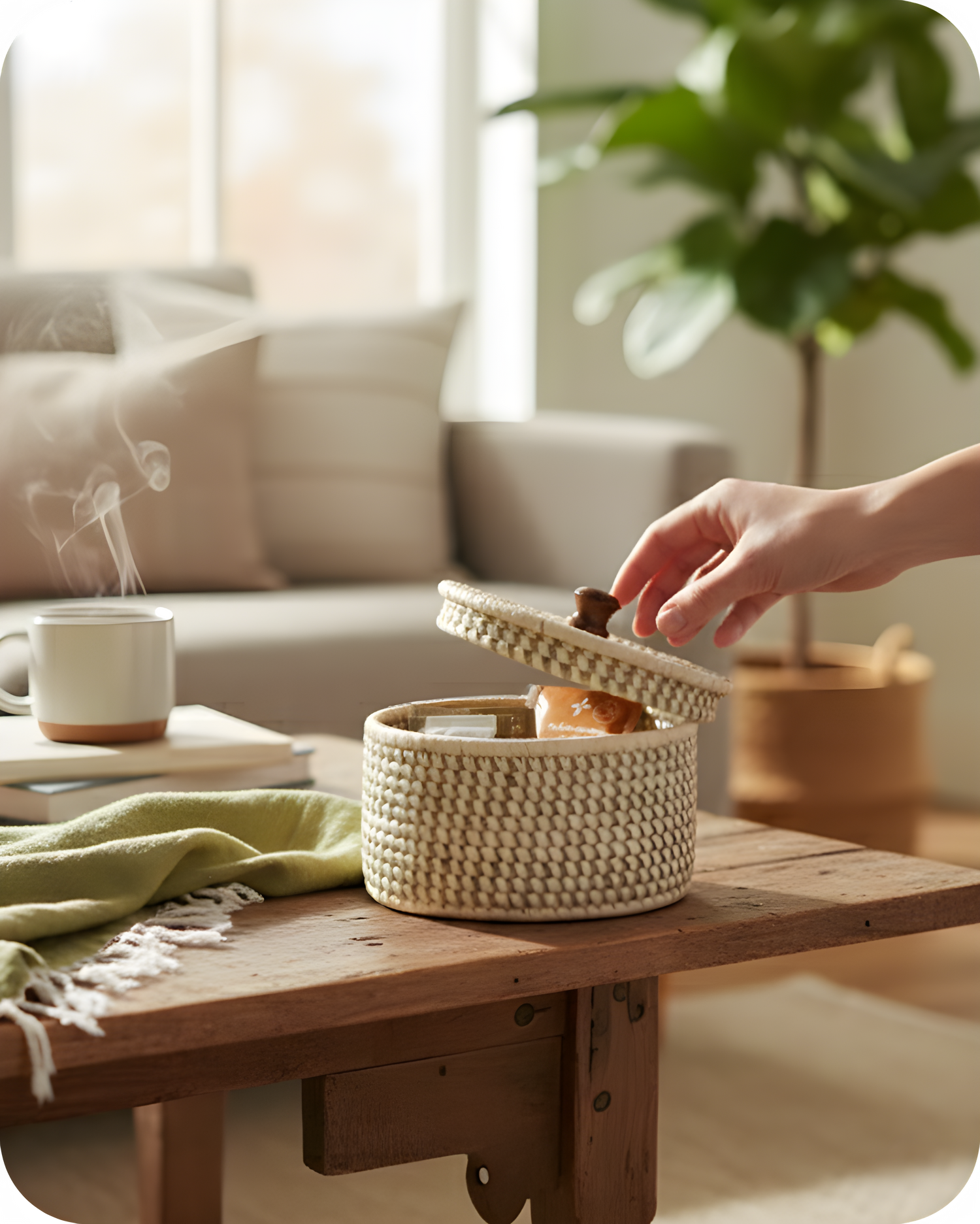 Rustic Charm Storage Box