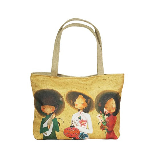 Earthy Kawaii Tote Bag