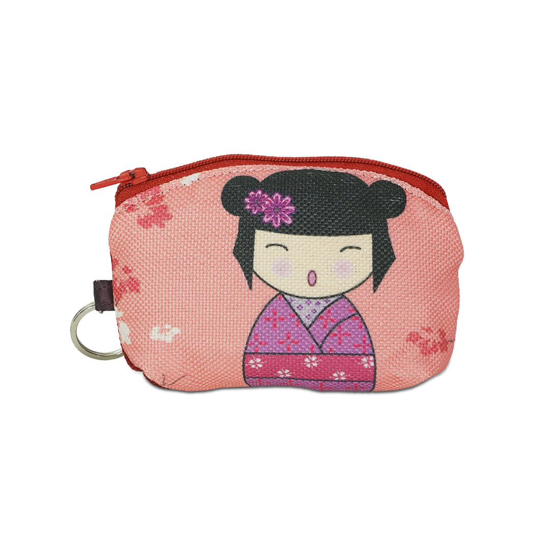 Cherry Blossom Kawaii  Mini Pouch