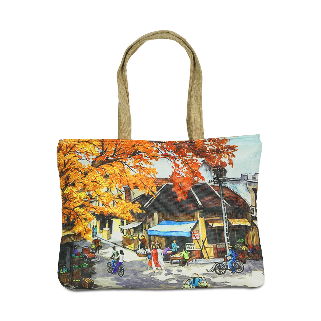 Tranquil treescape Tote Bag