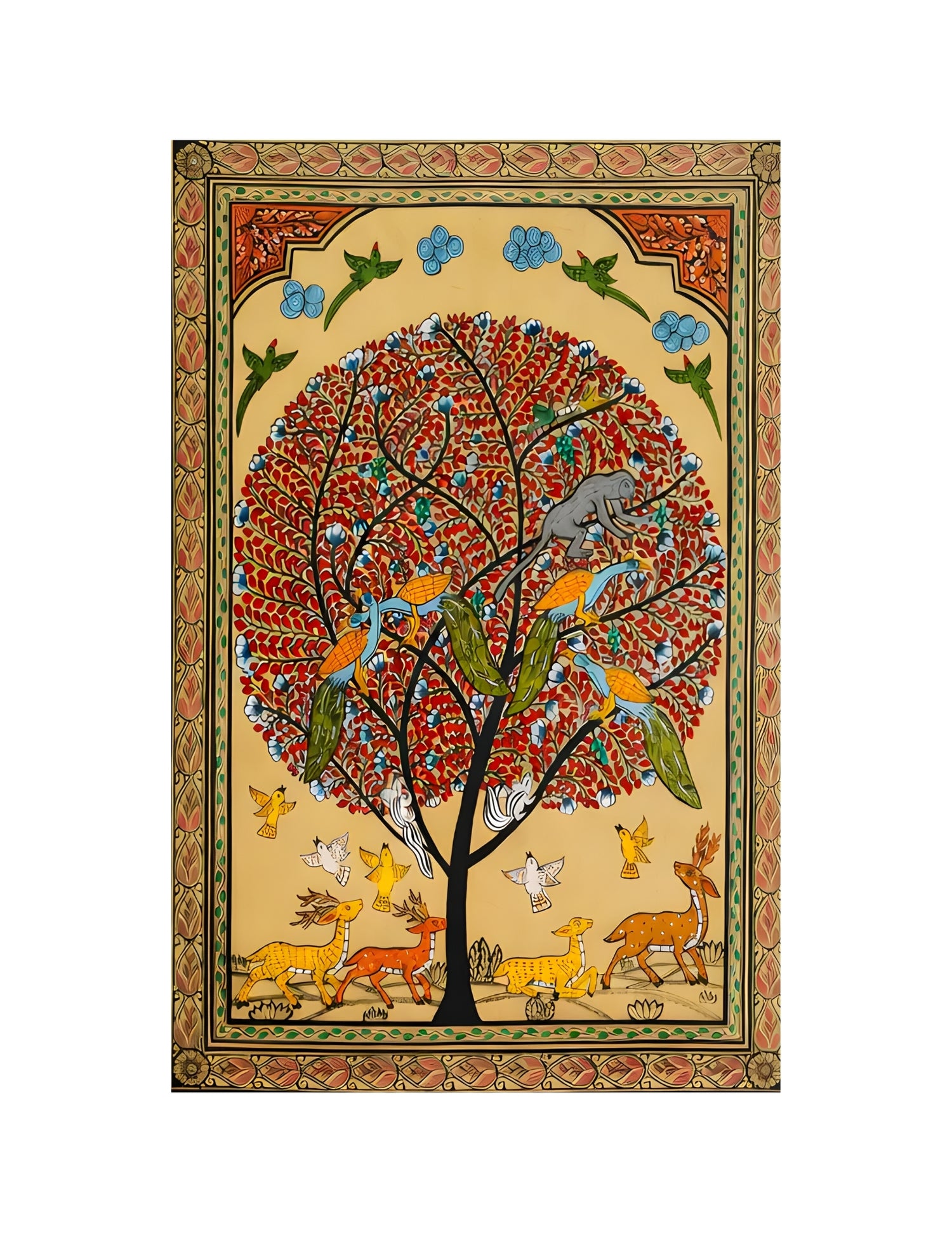 Taru- Lekha (The Trees Engraving)