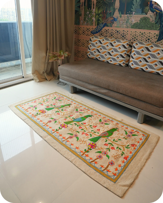 Sunset Wings- Living Room Rug