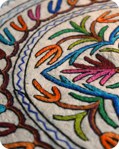 Bloom Wheel- Round Rug