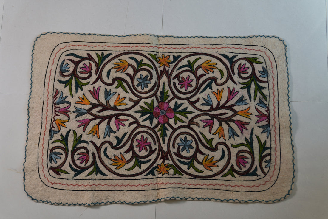 Vrindavan Charm- Living Room Rug