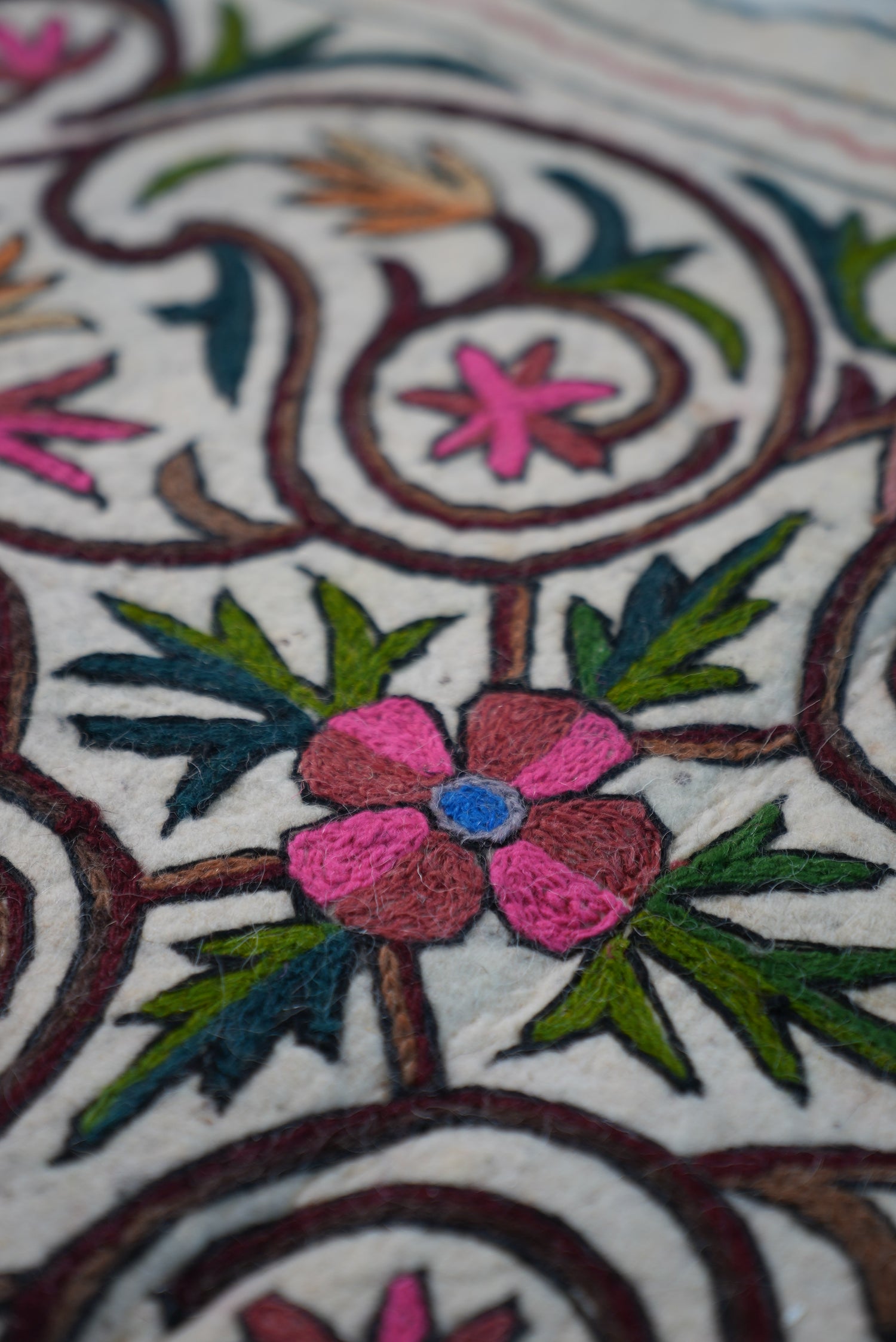 Vrindavan Charm- Living Room Rug