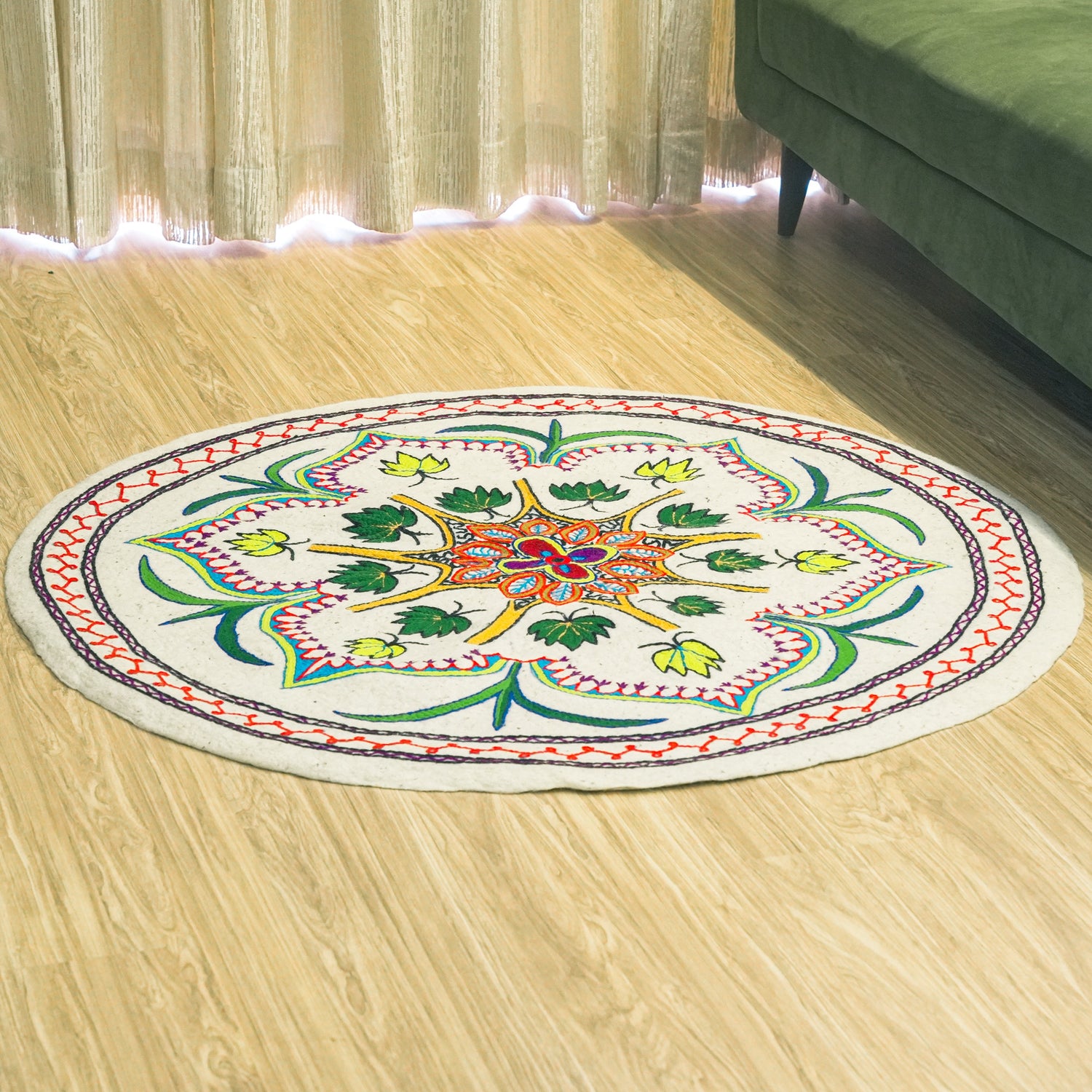 Round Rug -Floral Heritage