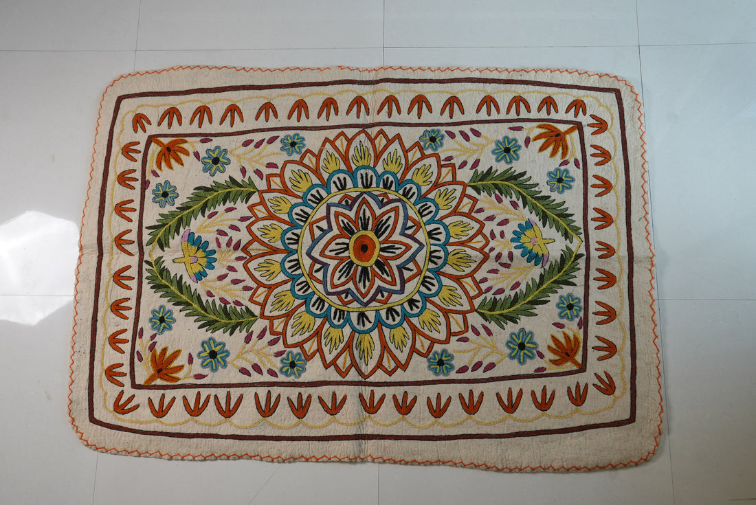 Living Room Rug - Verdant Whirl