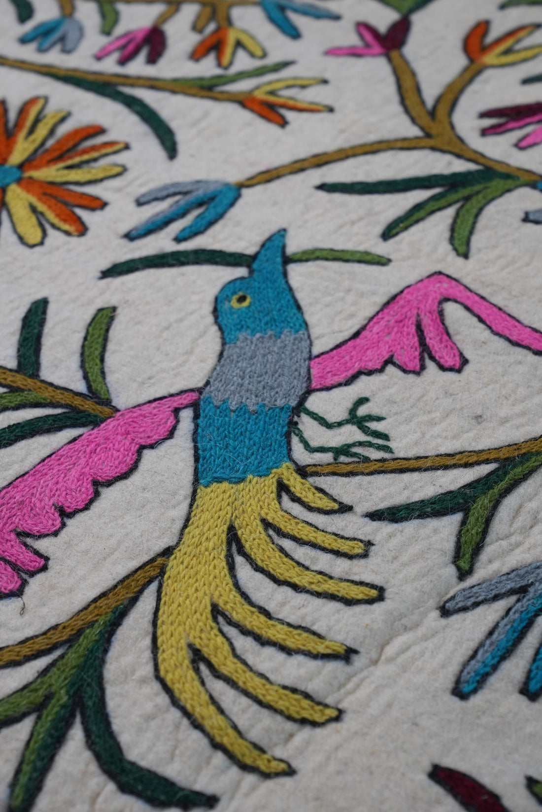 Living Room Rug - Floral Noor