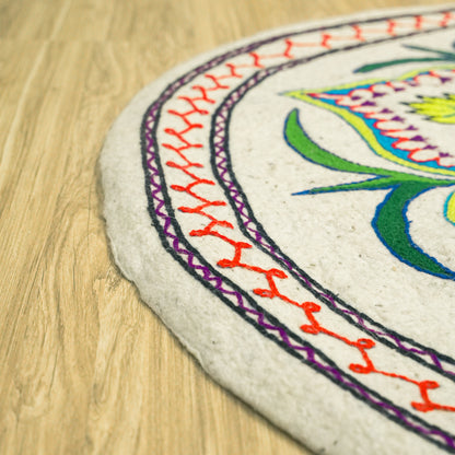 Round Rug -Floral Heritage