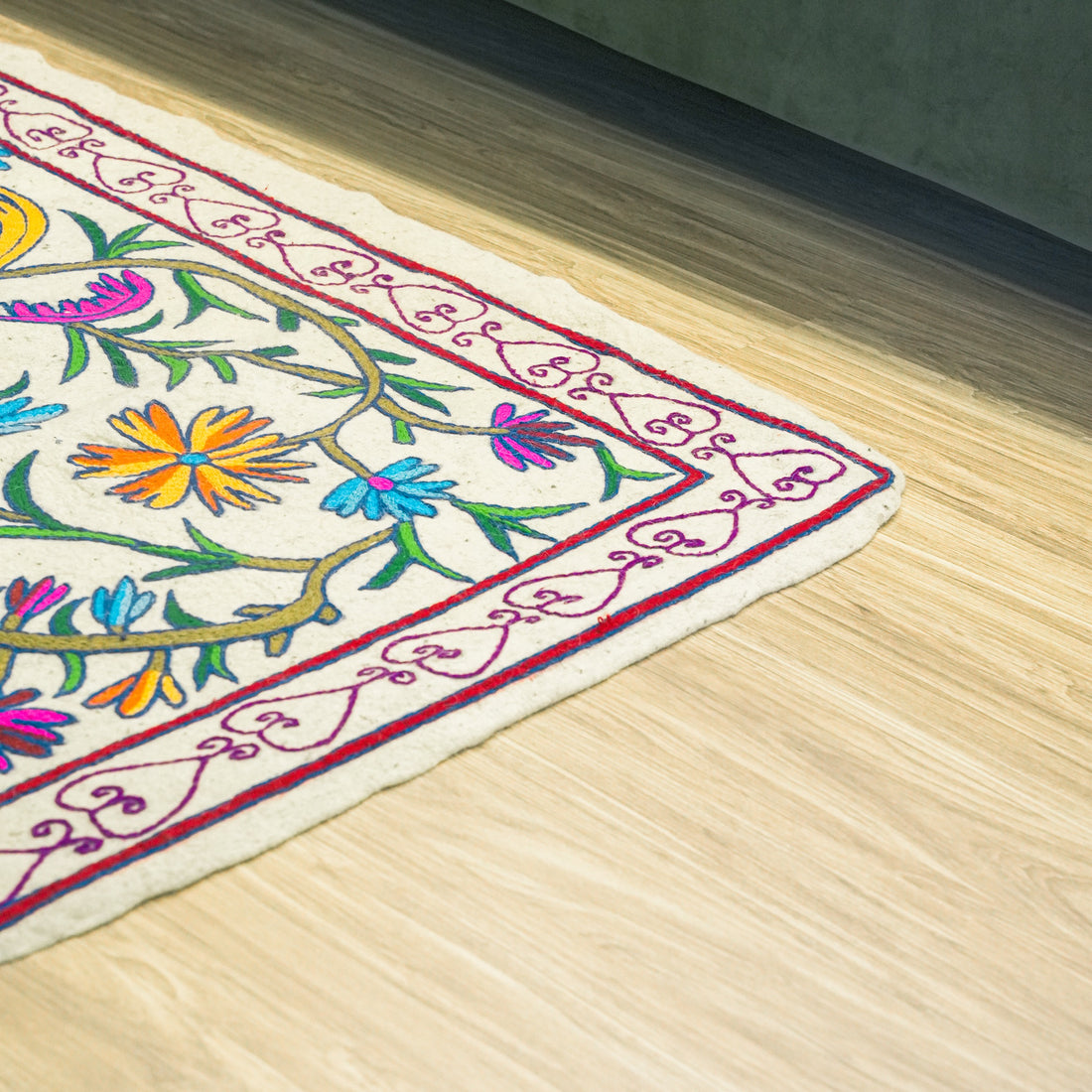 Living Room Rug -Feathered Flora