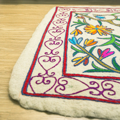 Living Room Rug -Feathered Flora