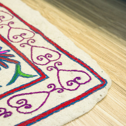 Living Room Rug -Feathered Flora