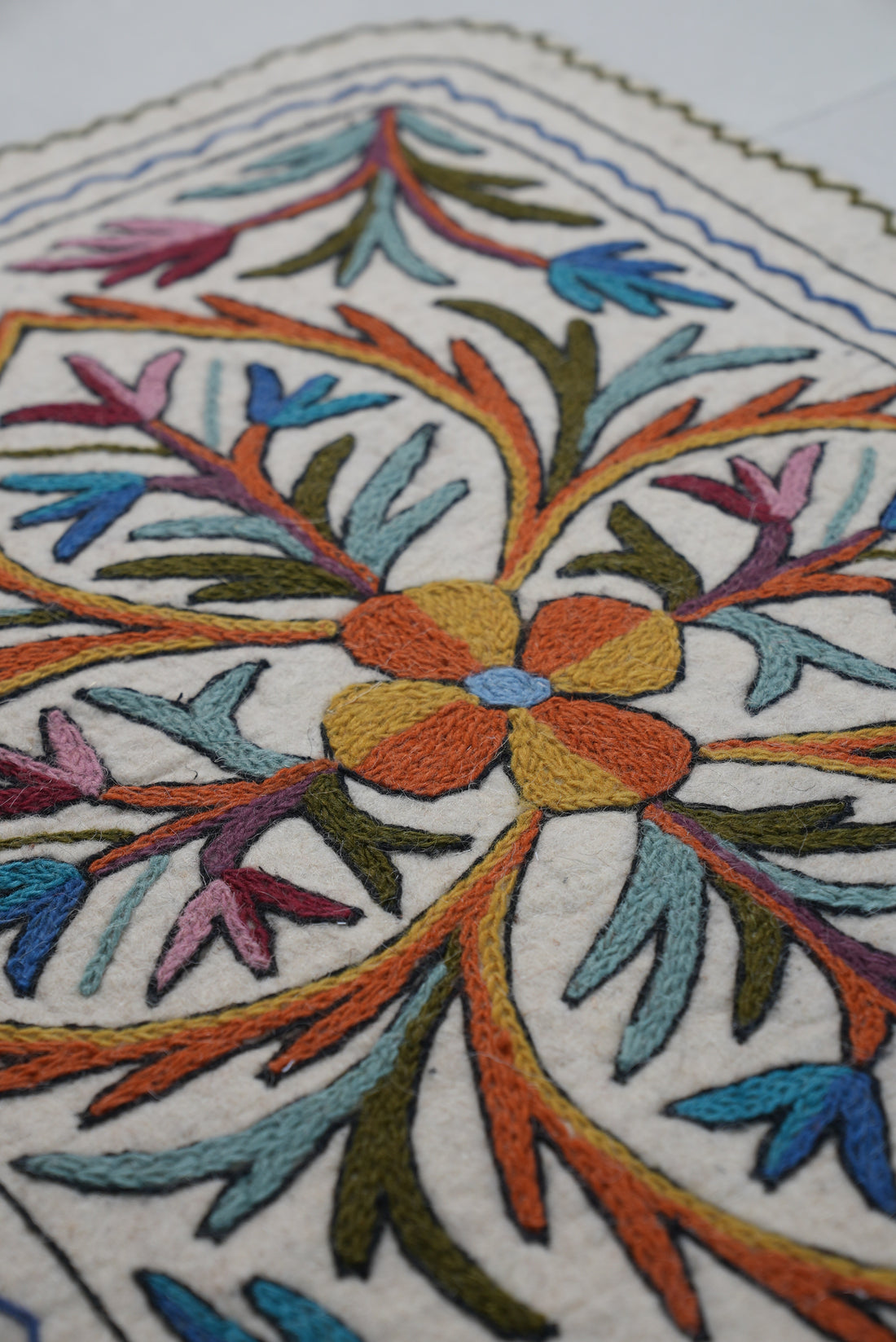 Loomed Horizon- Bedside Runner