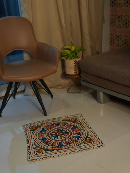 Square Rug - Meghna Mandala