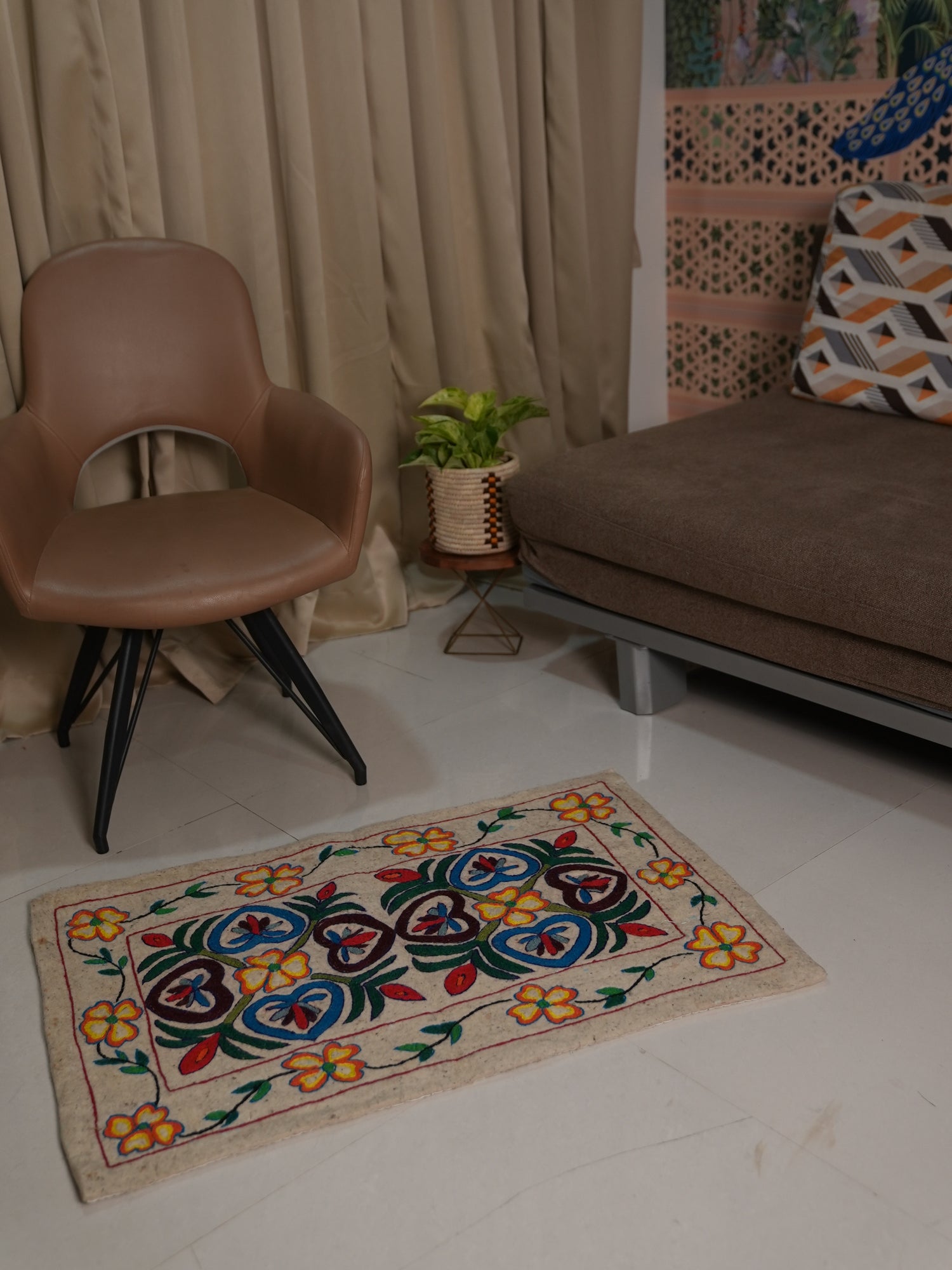 Fusion Of Forms- Accent Rug