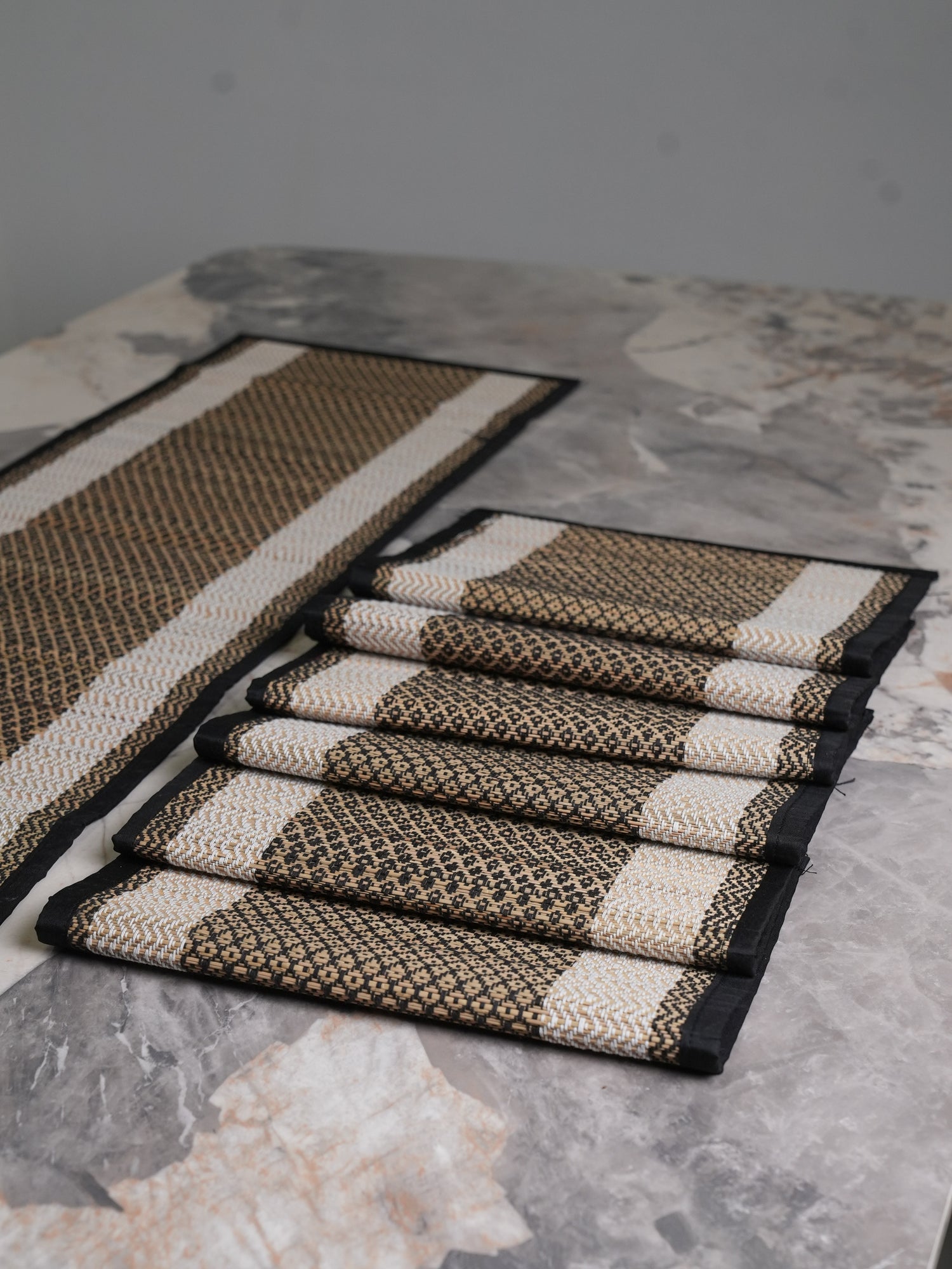 Earth Weave Runner &amp; Mat Set