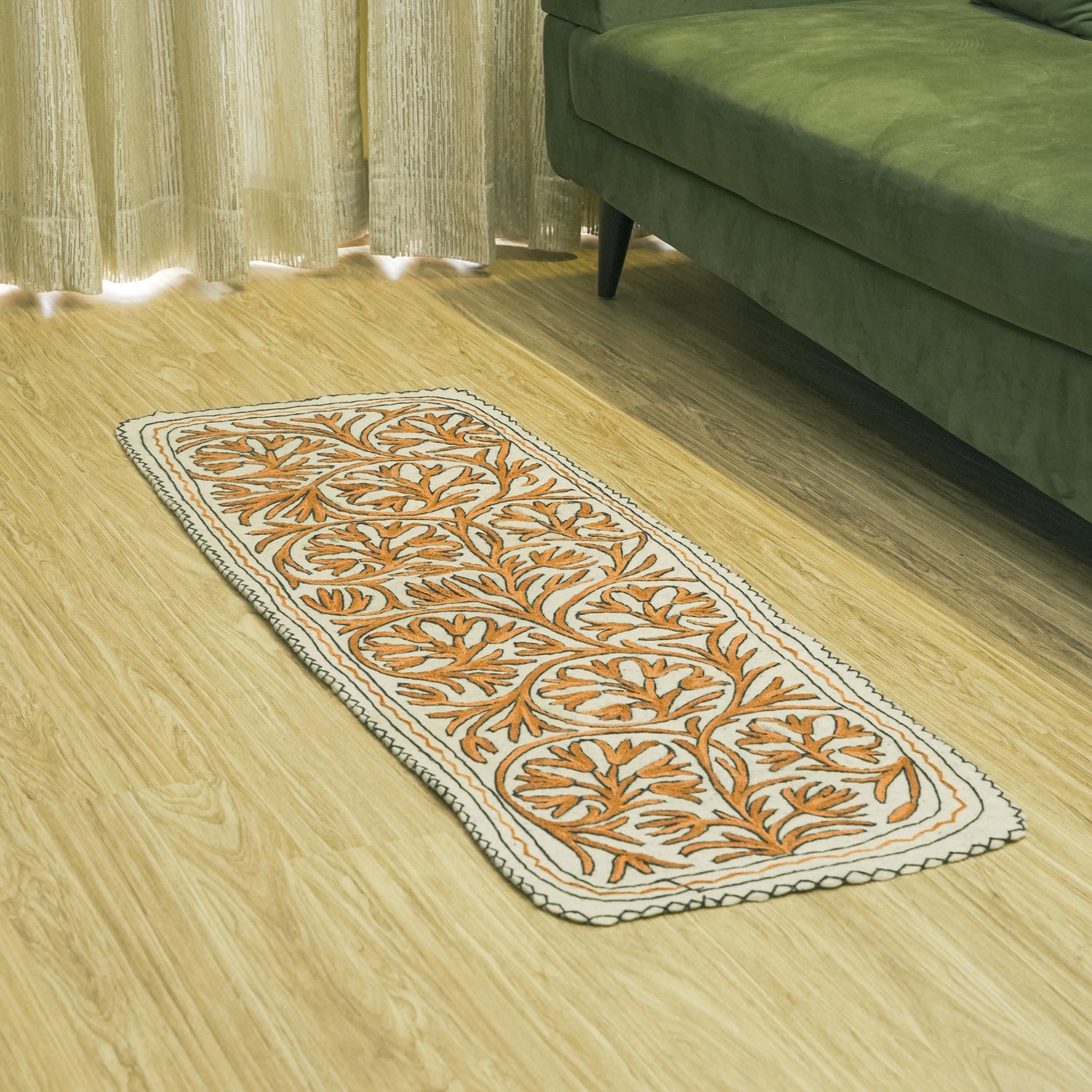 Bedside Runner - Earthy Hues