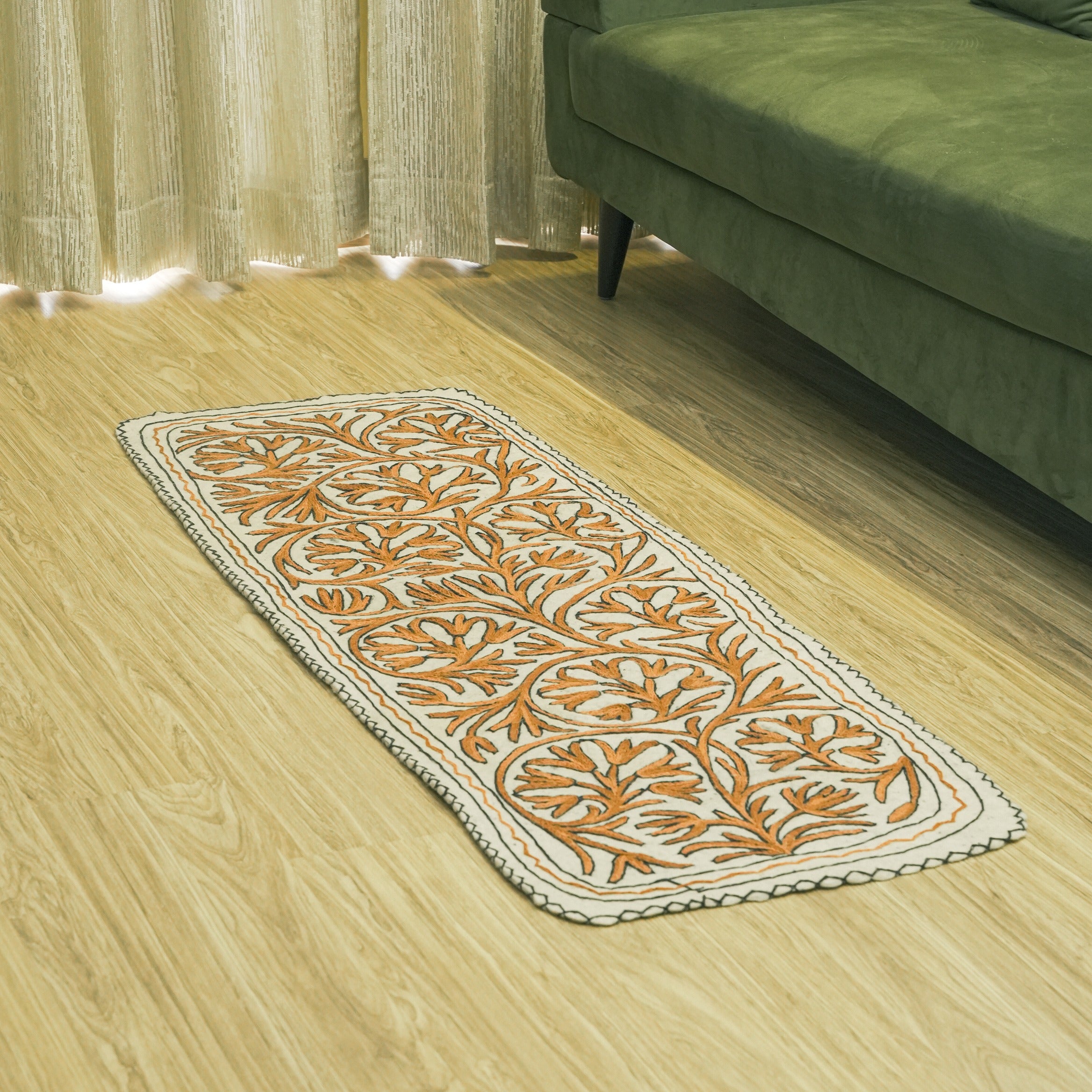 Bedside Runner - Earthy Hues