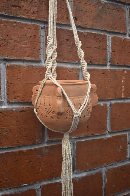 Hazel-Macramé - Planter- Combo