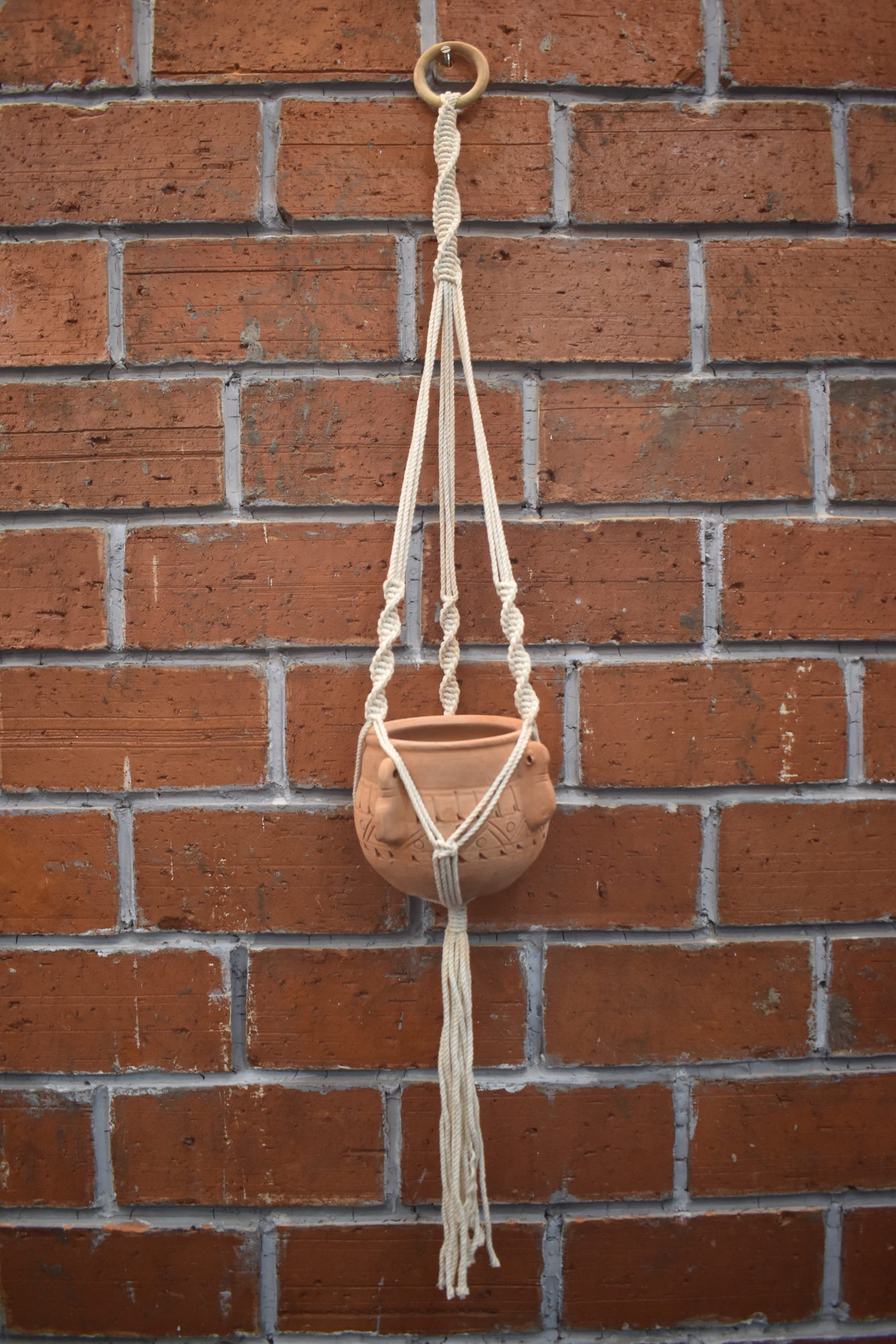 Hazel-Macramé Plant Holder