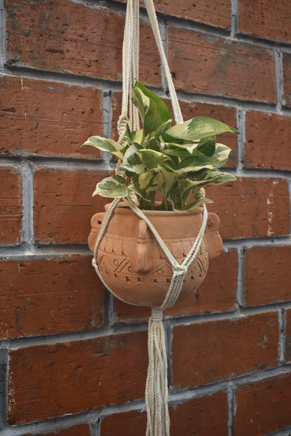 Hazel-Macramé - Planter- Combo