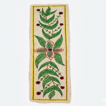 Green Whirl- Bedside Runner
