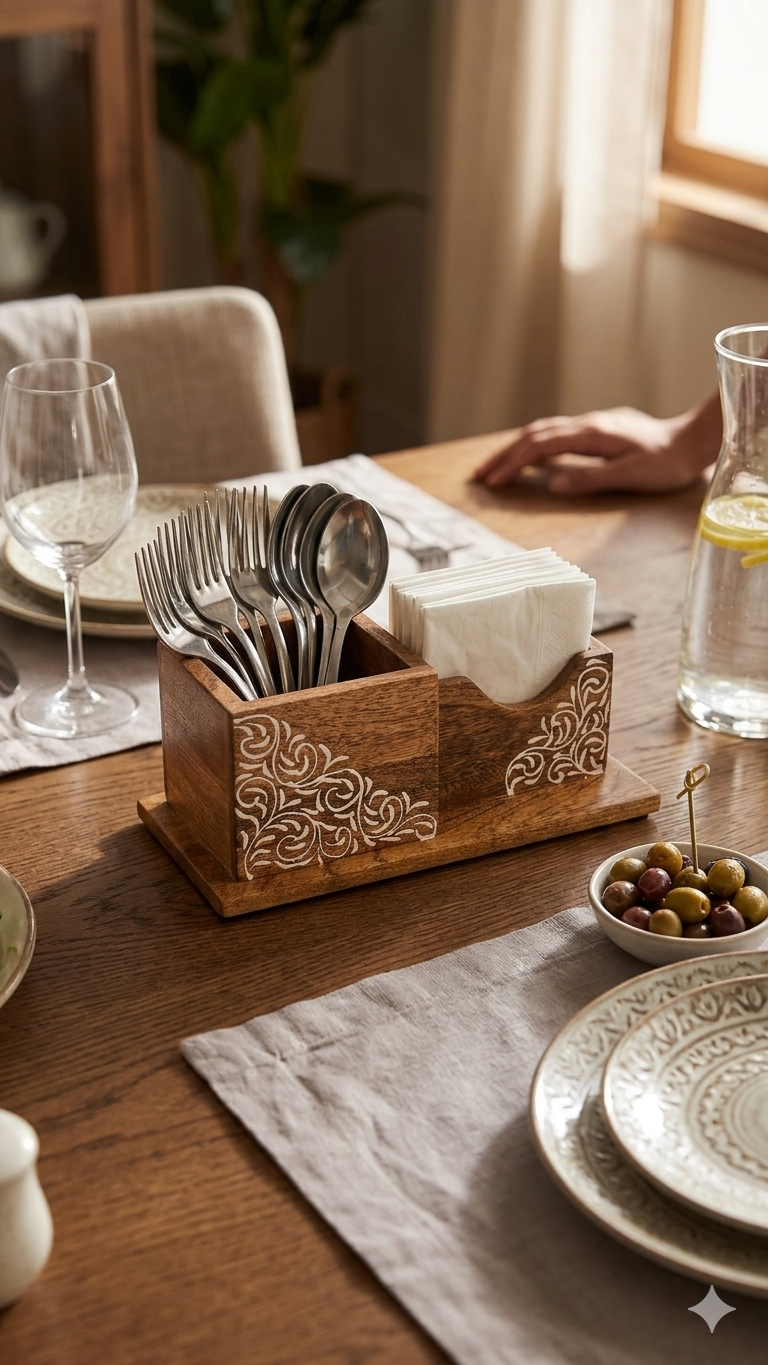 Tripti Vaas Cutlery stand