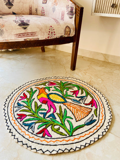 Round Rug - Mayur Chakra