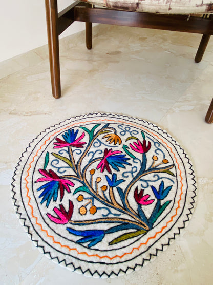 Round Rug - Tulip Chakra