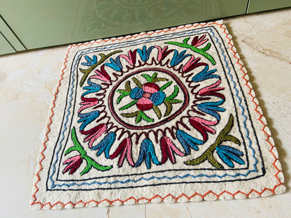 Square Rug - Meadow Flowers