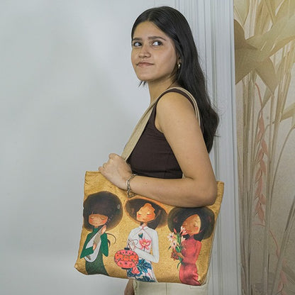 Earthy Kawaii Tote Bag