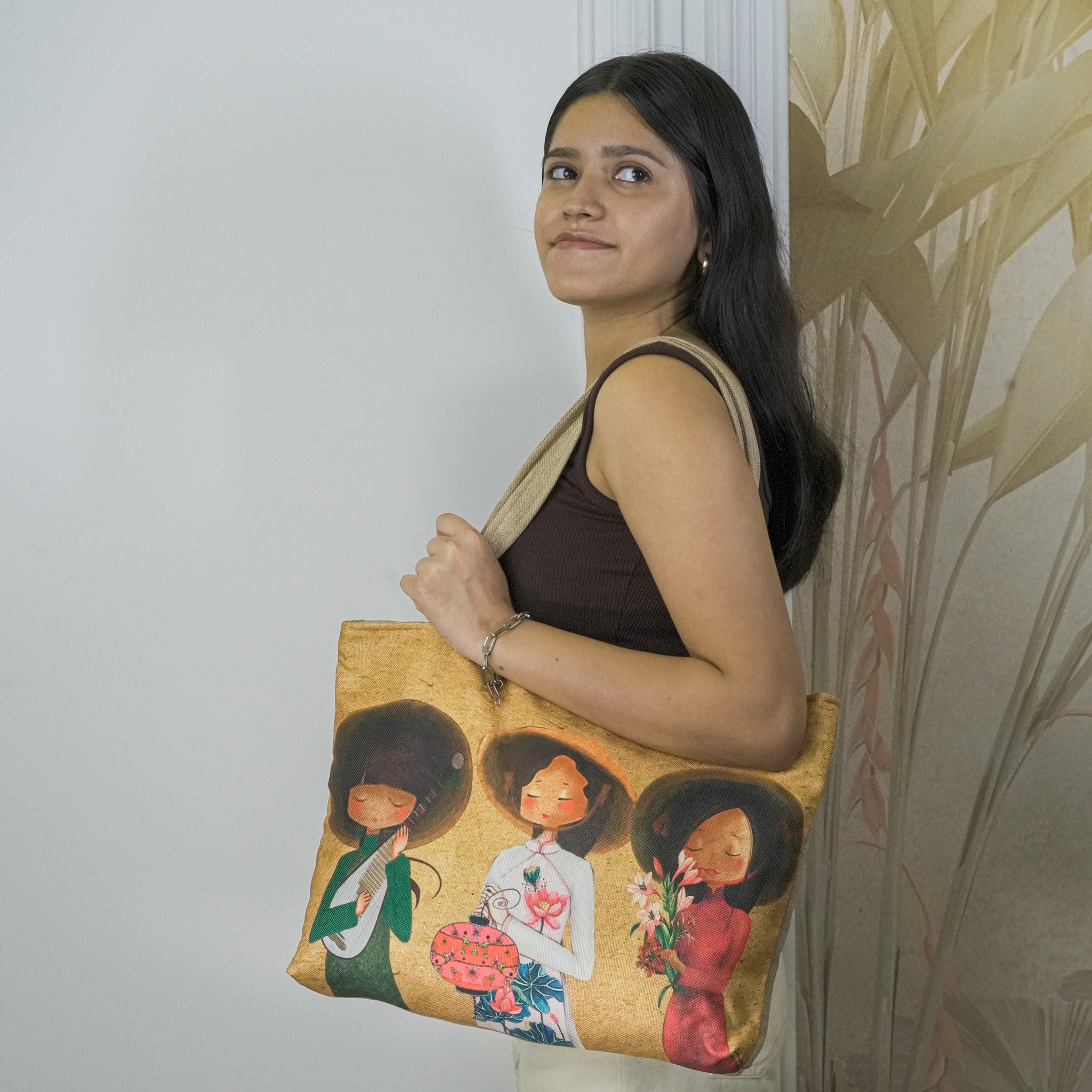 Earthy Kawaii Tote Bag